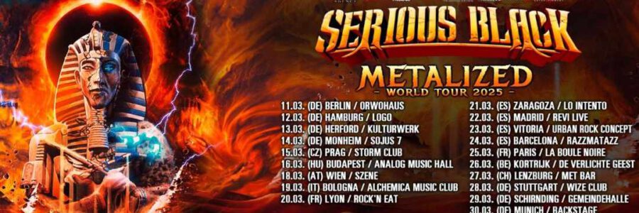 Serious Black – Rise Of Akhenaton Tour